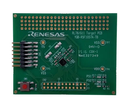 63-4688-74 Renesas Electronics MCU Evaluation Board YQB-R5F1057A-TB YQB-R5F1057A-TB