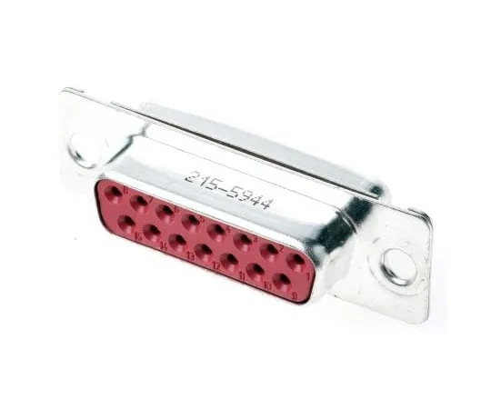 63-4731-96 FCT - A MOLEX COMPANY Panel Mount, 15 Pin D-sub Connector Socket, Shell Size A Waterproof D-Sub F15S-K700