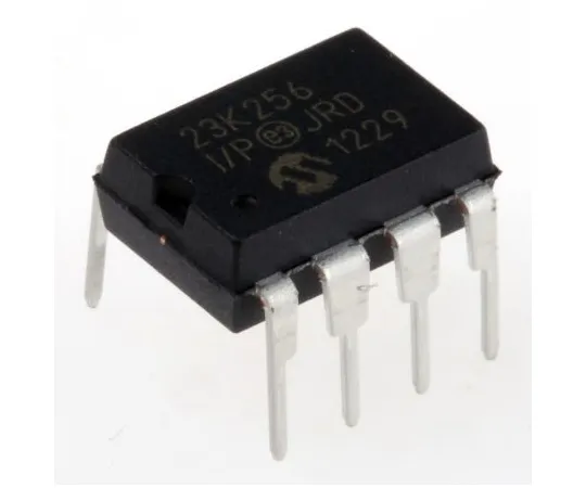 63-4930-39 Microchip SRAM, 23K256-I/P- 256kbit 23K256-I/P