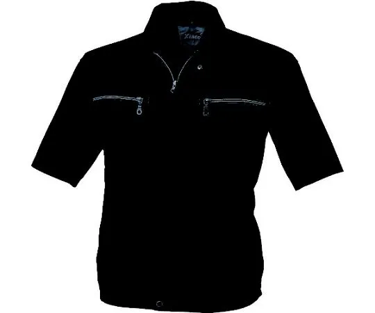 65-8512-50 Short Sleeve Blouson Black 3L 8891-90-3L
