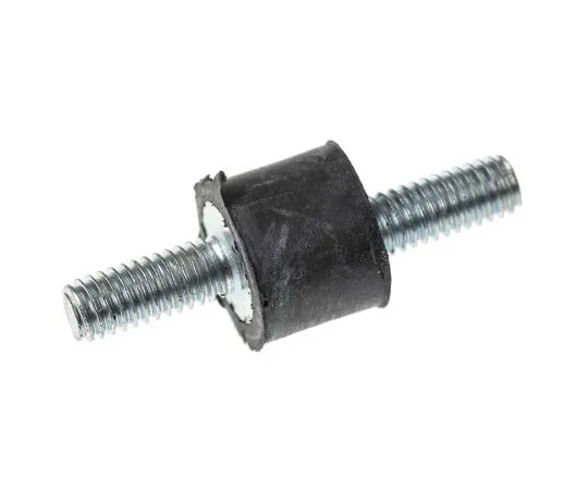 63-4756-72 FIBET 1008VV10-45 28mm Shock Mount M4 10mm Diameter 6.1kg Compression Load 1.6mm, Male to Male Natural Rubber 1008VV10-45