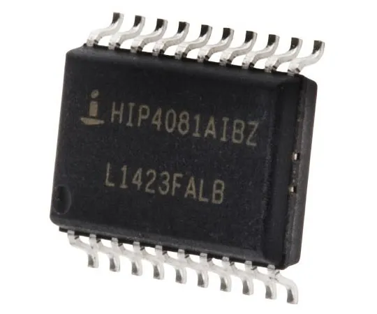 63-4732-20 Intersil HIP4081AIBZ Quad Full Bridge MOSFET Power Driver, 2.5A 20-Pin, SOIC W HIP4081AIBZ