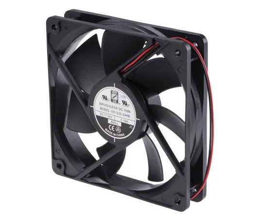 63-4867-67 RS PRO Axial Fan, 120 x 120 x 25mm, 89cfm, 5W, 24 V dc 541-5362