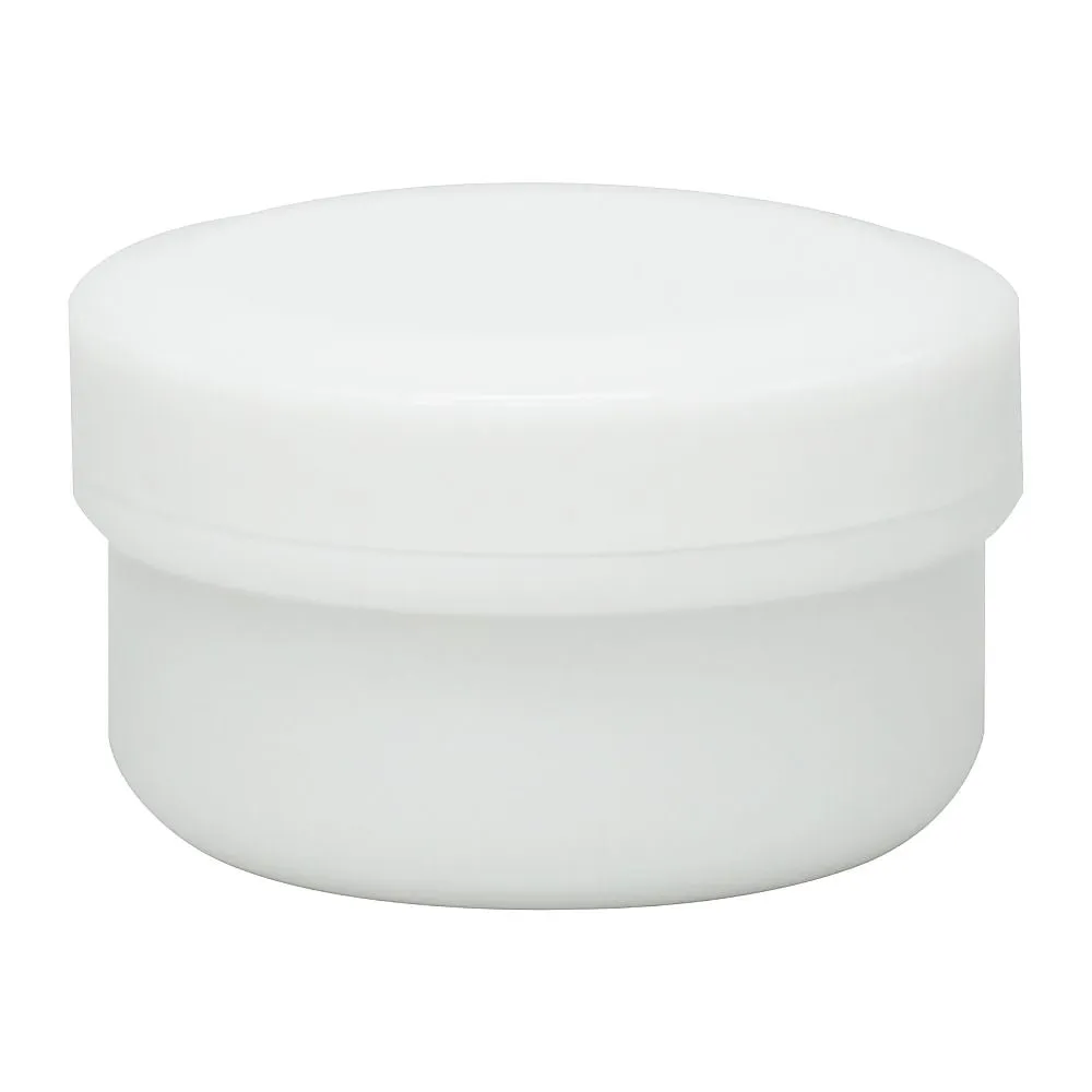 63-5498-32 Alpha Ointment Pot (ointment container ext***ed-volume type) 60mL white 80pcs A0050R-001