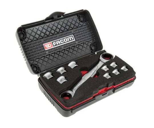 63-4935-18 Facom 11 Piece Mechanical Case Tool Kit 464.J1