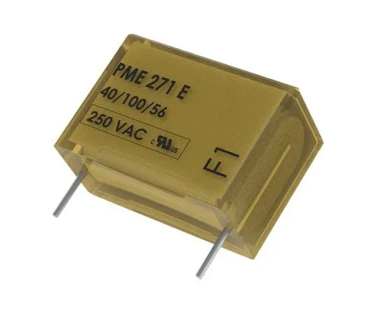 63-4726-90 KEMET Paper Capacitor 10nF 300V ac ±20% Tolerance PME271E Through Hole +110°C PME271E510MR30