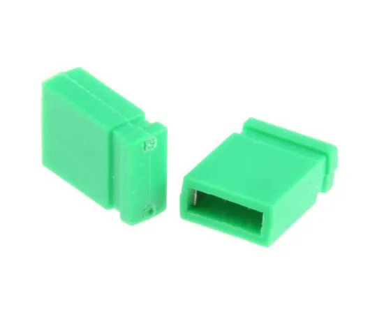 63-4746-13 RS Pro Shorting Link Female Straight Green Closed Top 2 Way 1 Row 2.54mm Pitch 251-8553