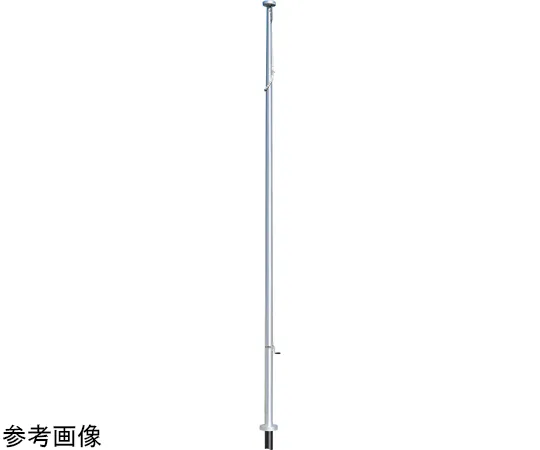 65-1802-89 Flag Pole Handle Type Taper Pole Manual Type (Built-In Wire) Embedded Type H5M FHH-5U