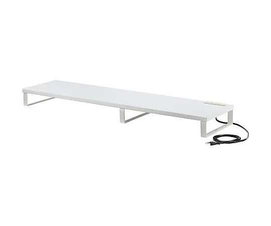 67-7864-51　［Discontinued］Monitor Stand with Outlet (W1000/White)　MR-LC213W