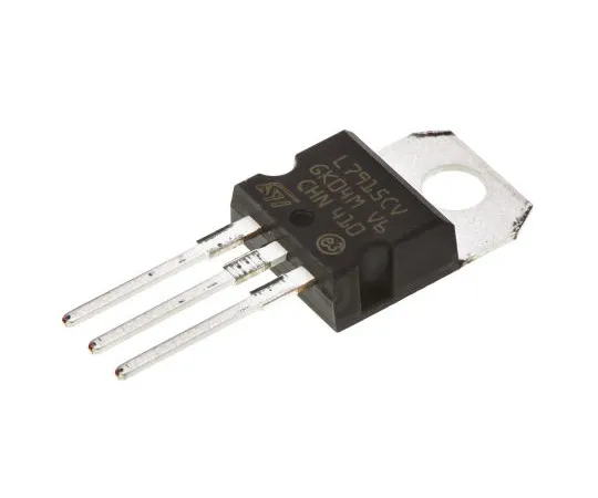 63-4756-86 STMicroelectronics, -15 V Linear Voltage Regulator, 1.5A, 1-Channel Negative 3-Pin, TO-220 L7915CV L7915CV