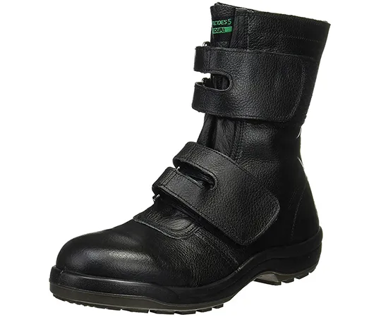 64-8050-01　［Discontinued］JIS Standard, Electrostatic Safety Shoes, PROTECTOES5 Magic Tape Type Electrostatic Black 23.5 cm PCF235S-23.5　PCF235S-23.5