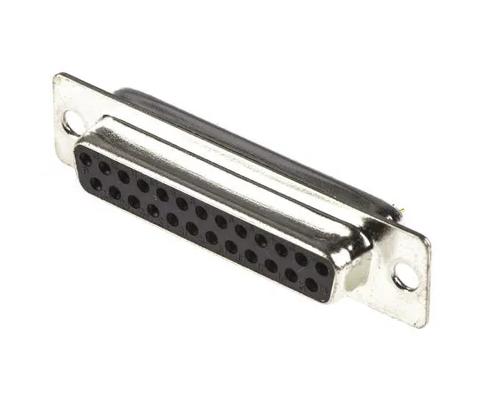 63-4870-65 RS Panel Mount, 25 Pin D-sub Connector Socket, Shell Size B, Solder Cup 544-3834