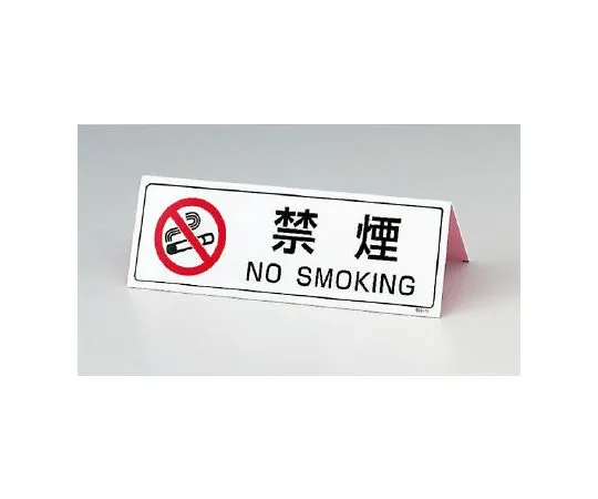 62-6143-17 Mountain Type Non-Smoking Label (Duplex Printing) 839-75