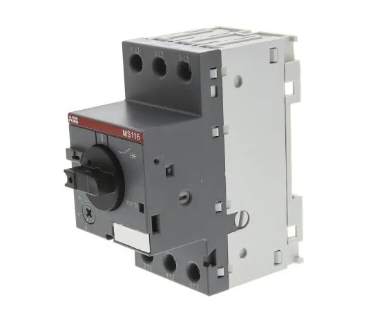 63-4795-91 ABB Manual 3P Motor Protection Circuit Breaker, 690 V ac, 1, 3 Phase, IP20 MS116-16