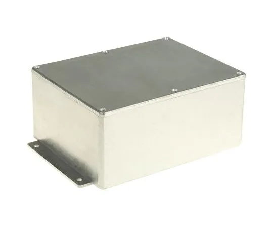 63-4843-92 RS PRO Die Cast Aluminium Enclosure, Shielded, Flanged, 194.8 x 127.4 x 76.3mm 517-3765