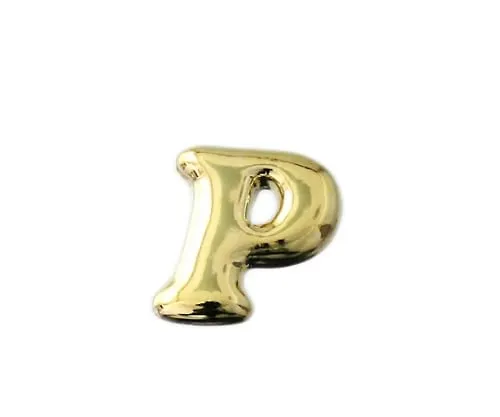 61-7421-23 Gold Characters Small P ABG15-P