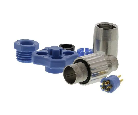 63-4686-92 TE Connectivity TRIAD 01 Series Subminiature Cable Mount Connector, 5 contacts Plug 2-1437719-1