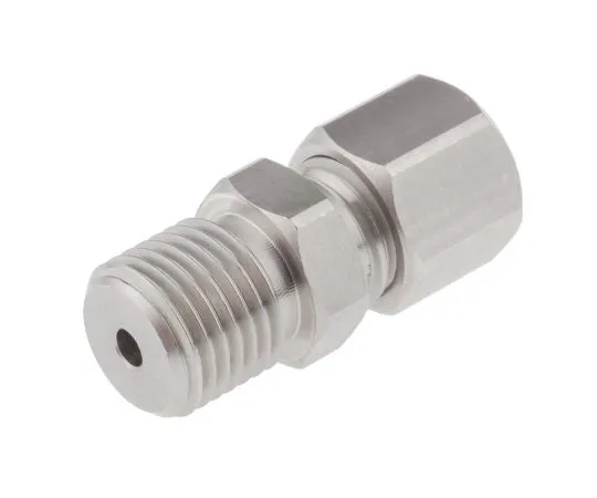 63-4777-82 RS PRO Stainless Steel Compression Fitting for *** with Thermocouple With 3mm Probe Diameter, 1/4 BSPP 381-7362