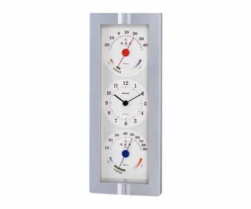 61-6866-39 Thermo-Hygrometer (With Clock) 285 x 115 x 38mm 500G TQ-723