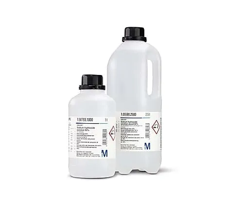 61-0310-26 Sodium Hydroxide Solution 45% Or Higher for Analysis Emsure(TM) 111360 2.5L 1.11360.2500