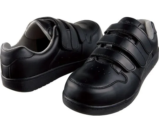 64-0991-68 Safety Shoes Velcro Black 22.0 cm S2072R