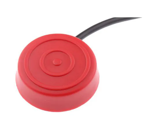 63-4799-34 Foot Switch Bellow Round Switch, PVC Momentary Single Pole Single Throw (SPST) 50 mA IP67 456-1717