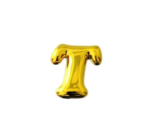 61-7421-27 Gold Characters Small T ABG15-T