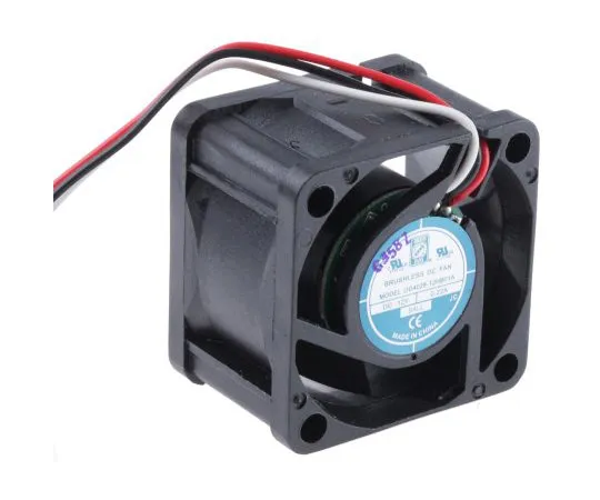 63-4894-10 RS PRO Axial Fan, 40 x 40 x 28mm, 12cfm, 2.64W, 12 V dc 619-7071