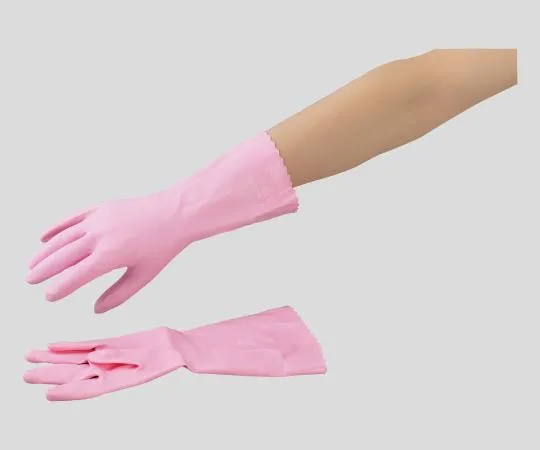2-9729-01　［Discontinued］Glove With PVC Fleece Piles Pink S　NHS-SP