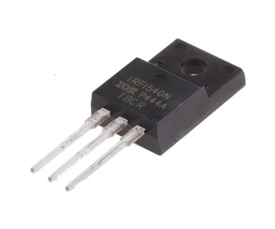 63-4866-80 IRFI540NPBF N-Channel MOSFET, 20 A, 100 V HEXFET, 3-Pin TO-220 Infineon IRFI540NPBF