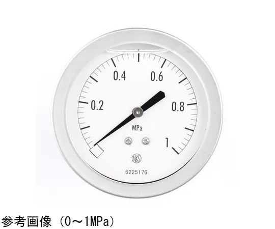 65-4326-37 Pressure Gauge with Glycerin (75Φ) 0.6 MPa GV56-183