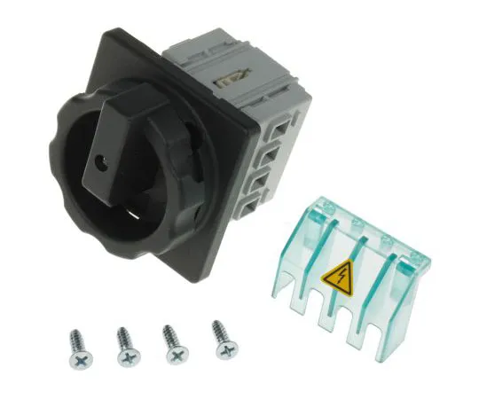 63-4844-97 3 Pole Panel Mount Non F***d Isolator Switch, 16 A, 7.5 kW, IP65 3LD2003-0TK51