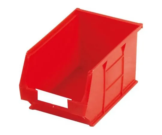63-4818-37 RS Red Plastic Stackable Storage Bin, 130mm x 150mm x 240mm 484-4034