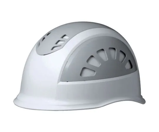 67-3138-61 ABS Helmet (Small Size/Vent/KP) White/Gray SC-17BVRAS-KP-WGY