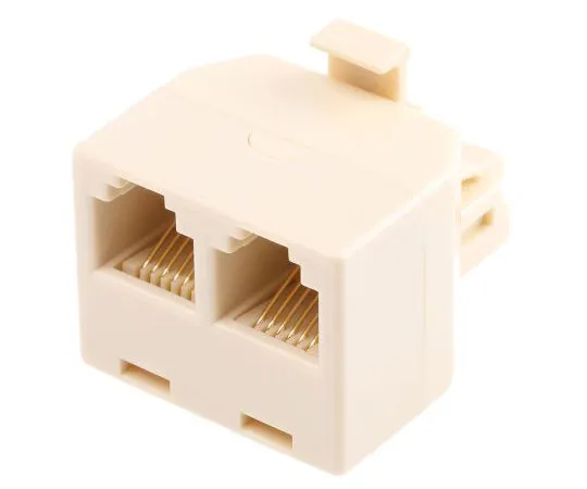 63-4718-60 RS PRO RJ11 Adapter, 2 Port 186-3082