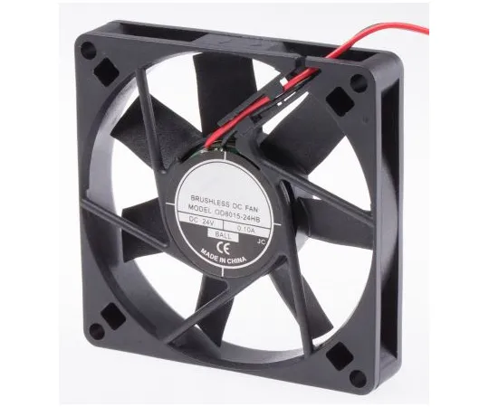 63-4867-61 RS PRO Axial Fan, 80 x 80 x 15mm, 30cfm, 4.6W, 24 V dc 541-5277