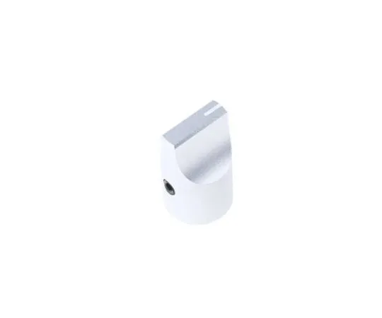 63-4805-12 RS Potentiometer Knob, Grub Screw Type, 16.4mm Knob Diameter, Silver, 6mm Shaft 467-2479