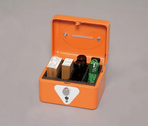 61-0450-60　［Discontinued］Portable Cash Box A7SBX-A7 Orange　558223SBX-A7