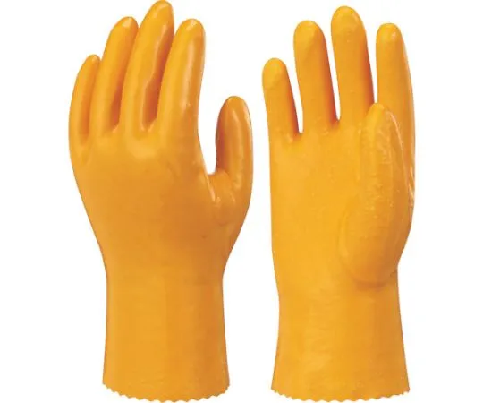 67-6859-40 Vinyl Chloride Gloves (w/Lining) No40 Bulk Purchase Simple Packaging Hyron #40 1Pk (Box) =10 Pairs Included Yellow LL Size NO40-LL-10P