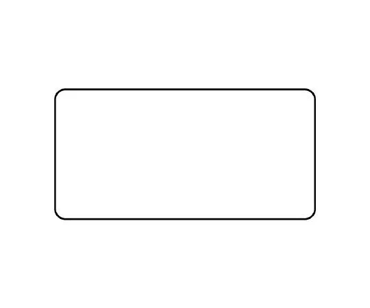 62-6123-41 JIS Piping Identification Sticker AS Type White Plain (Medium) 1 Set (10 Pieces) AS-3-30L