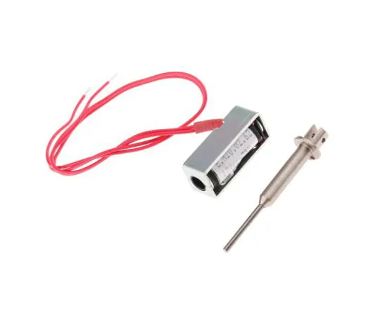 63-4758-30 Push Pull Action DC D-Frame Solenoid, 3mm stroke, 7W, 12 V dc 8.M10 02 62 12 VCC 25%