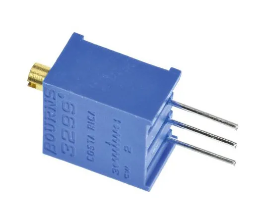 63-4850-93 10kΩ Through Hole Trimmer Potentiometer 0.5W Top Adjust Bourns 3299 Series 3299W-1-103LF