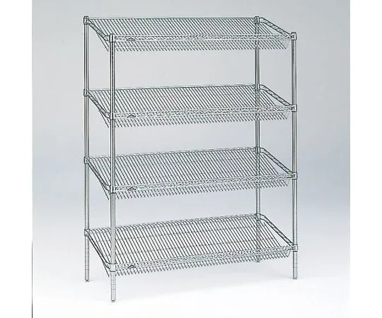 64-3501-97 Slanted Erecta Shelf W 1212 x D 460 x H 1587mm (P) with DB 4 stages ST1220STP1590W4