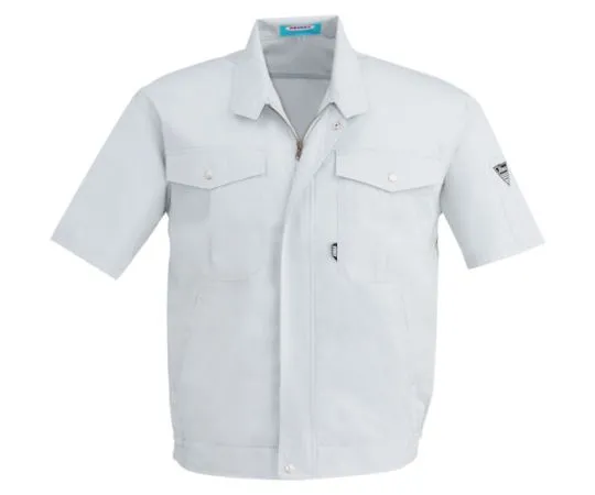 65-8529-51 Short Sleeve Blouson Gray 3L 9910-20-3L