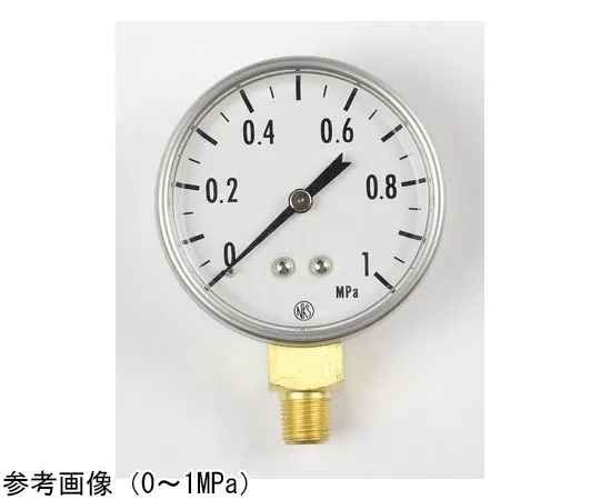 65-4316-77-20 Small Pressure Gauge (50Φ) with 0.2 MPa Inspection Certificate GK20-261