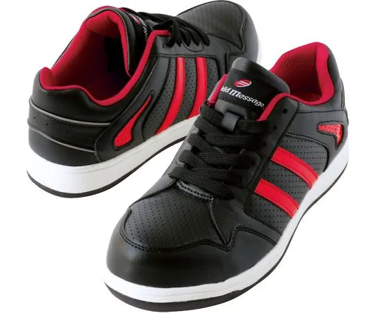 64-0984-82 Safety Shoes Lace-Up Type Black 23.0 cm S2151