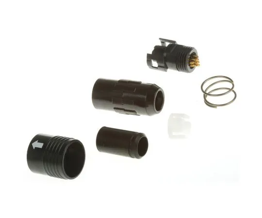 63-4861-68 Hirose HR30 Series, Cable Mount Miniature Connector Socket, 12 Way, 2A, IP67, IP68 HR30-7P-12S(71)
