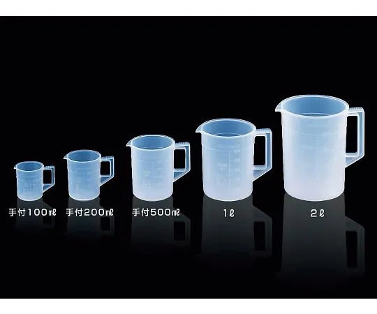 64-3681-01 SANPLA ® Grand PFA Beaker with handle 100mL 11110