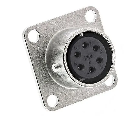 63-4682-23 Hirose RM Series Miniature Panel Mount Connector, 6 contacts Socket RM12BRB-6S(81)