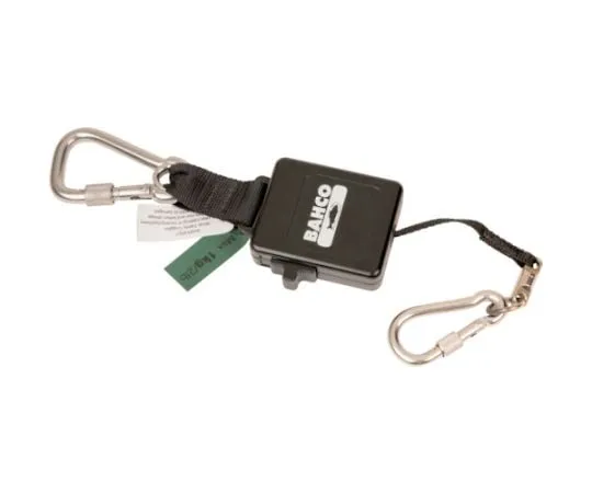 62-3260-26 Safety Rope Lanyard Maximum Length 1000 mm Black 3875-RL2